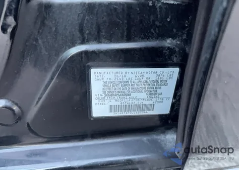 2018 Nissan Sentra Sv z USA, uszkodzony, nr VIN 3N1AB7AP3JL625566